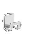 Stainless Steel Sink Tray Drainer Rack Kitchen Sink Sponge Holders Self Adhesive Hook Storage Holder Kitchen Wire Rag Organizer