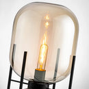 Nordic Minimalist Luxurious Glass Led Floor Lamp Designer Bedroom Bedside Table Light High-end Living Room Decoration Lighting