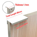 Cabinet Pulls Drawer Knobs  Black Silver Orange Gold Hidden  Handles Stainless Steel  Kitchen Cupboard Furniture Hardware