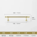 Cabinet Hardware Modern Minimalism Aluminum Alloy Kitchen Cabinet Handles for Bathroom Drawer Pulls Drawer Handles Door Knob
