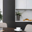 Black Silk Wallpaper Embossed Self Adhesive Wallpaper Removable Vinyl Black Peel and Stick Wallpaper Waterproof Furniture Decor