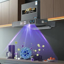 220V Kitchen Hood 600mm700mm Top Suction Small Size Range Extractor Exhaust Cooker Major Appliances Home 46m³ Suction