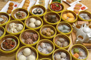 Bamboo wooden Steamer Kitchen Cookware Fish Rice Dim Sum Basket Rice Cooker With Lid food stuffed bun steamer 12” bamboo steamer