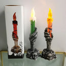 Halloween Decoration Lights Skull Ghosts Party Candle  Led Pumpkin  Happy   Decor for Home