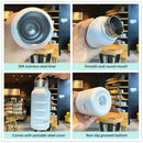 Tyeso Thermos Water Bottle 1000ml 750ml 360ml Double Stainless Steel Vacuum Flask Mug Portable Outdoor Fitness Sports Drinks Cup