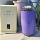 SMEG  Milk White 240ML Beverage  Cup Travel Portable Drinking Cup Stainless Steel Vacuum Leak proof Coffee Thermos